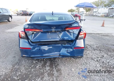 2025 Honda Civic Hybrid Sport/Sport Touring from USA, damaged, VIN 2HGFE4F86SH300559